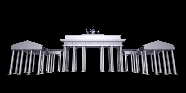 brandenburg gate model