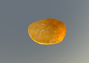 3D pancake pan model