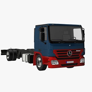 actros flat roof obj