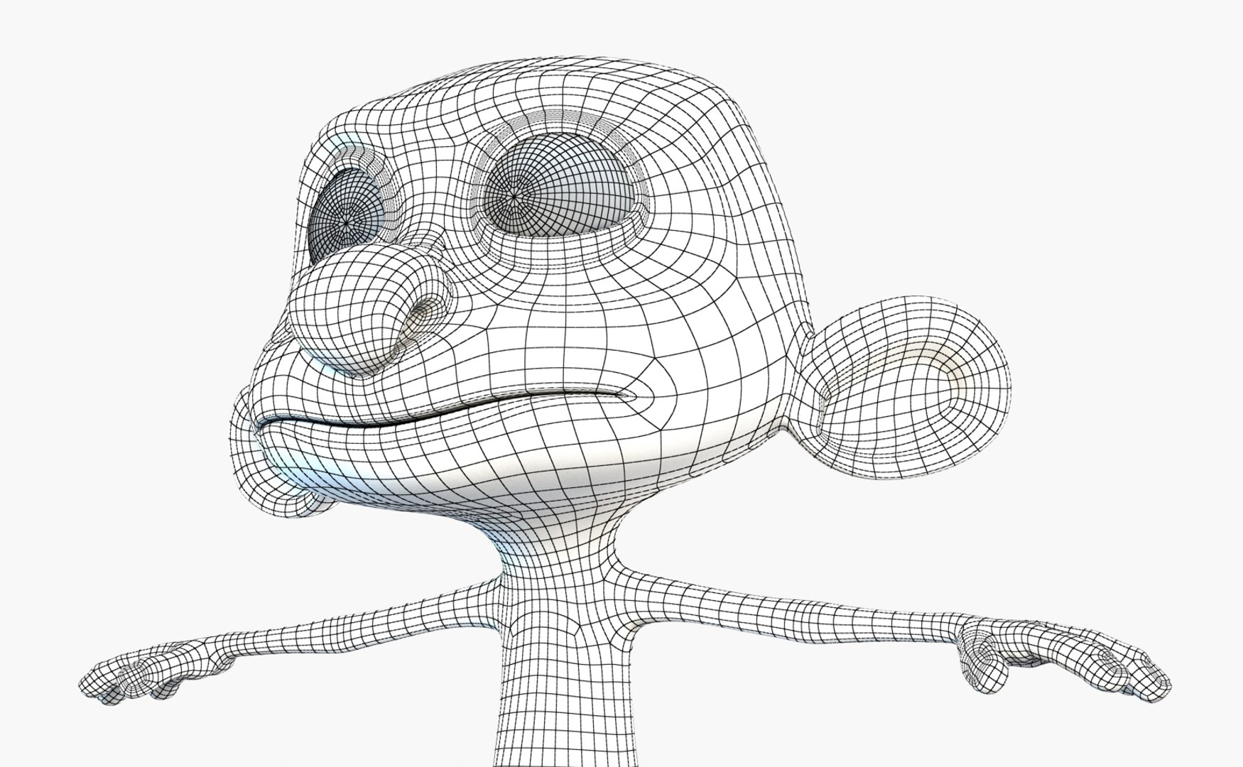 Fantasy monkey - rigged 3D model - TurboSquid 1382637