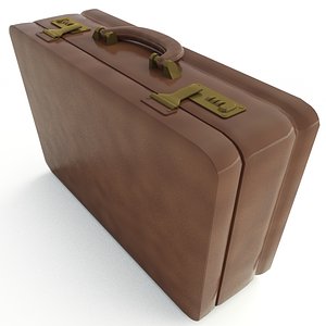 professional briefcase 3d model
