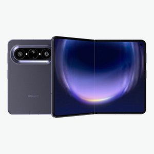 3D model Huawei Pura X Max Phantom Black