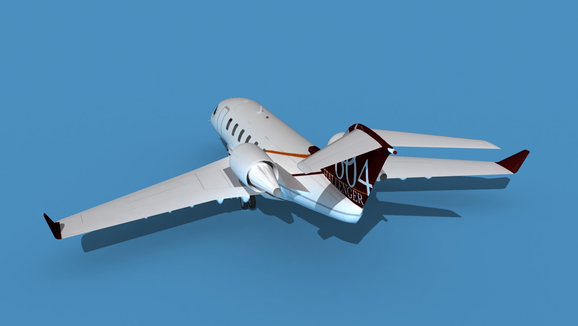 3D Bombardier CL604 Challenger V01 - TurboSquid 1913562