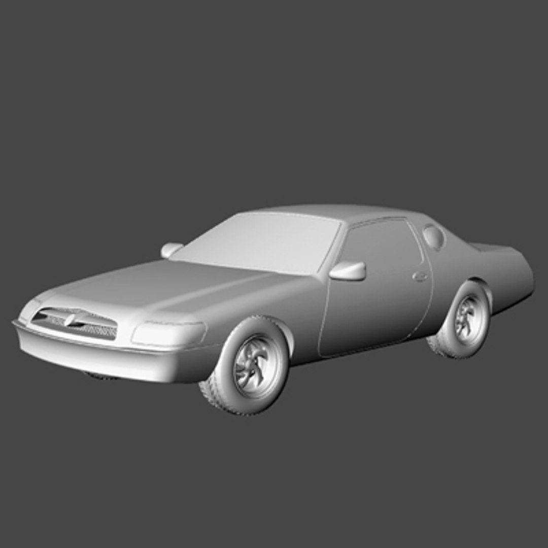 3d Model Generic Sport Coupe