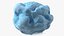 Blue Chewed Gum