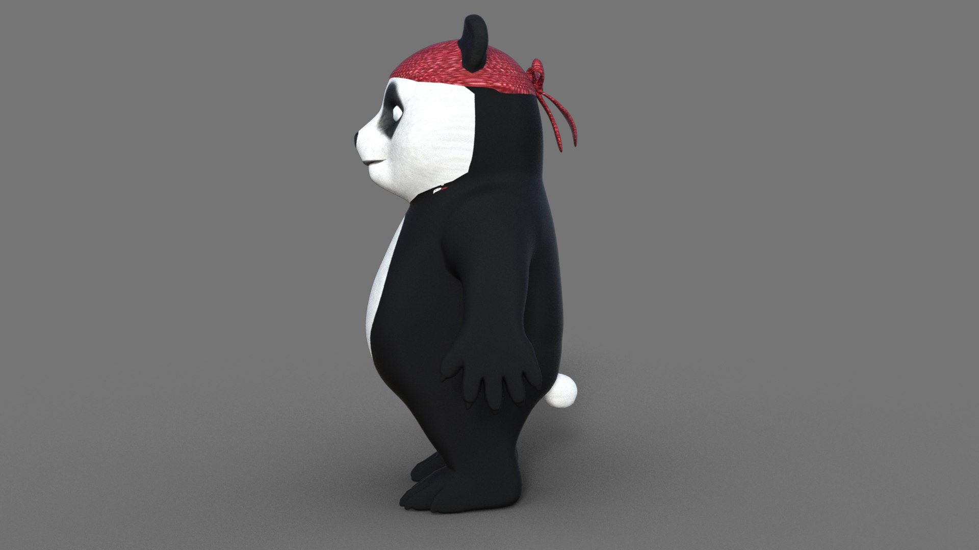 3D 3D Lowpoly Cute Panda Model - TurboSquid 1922488