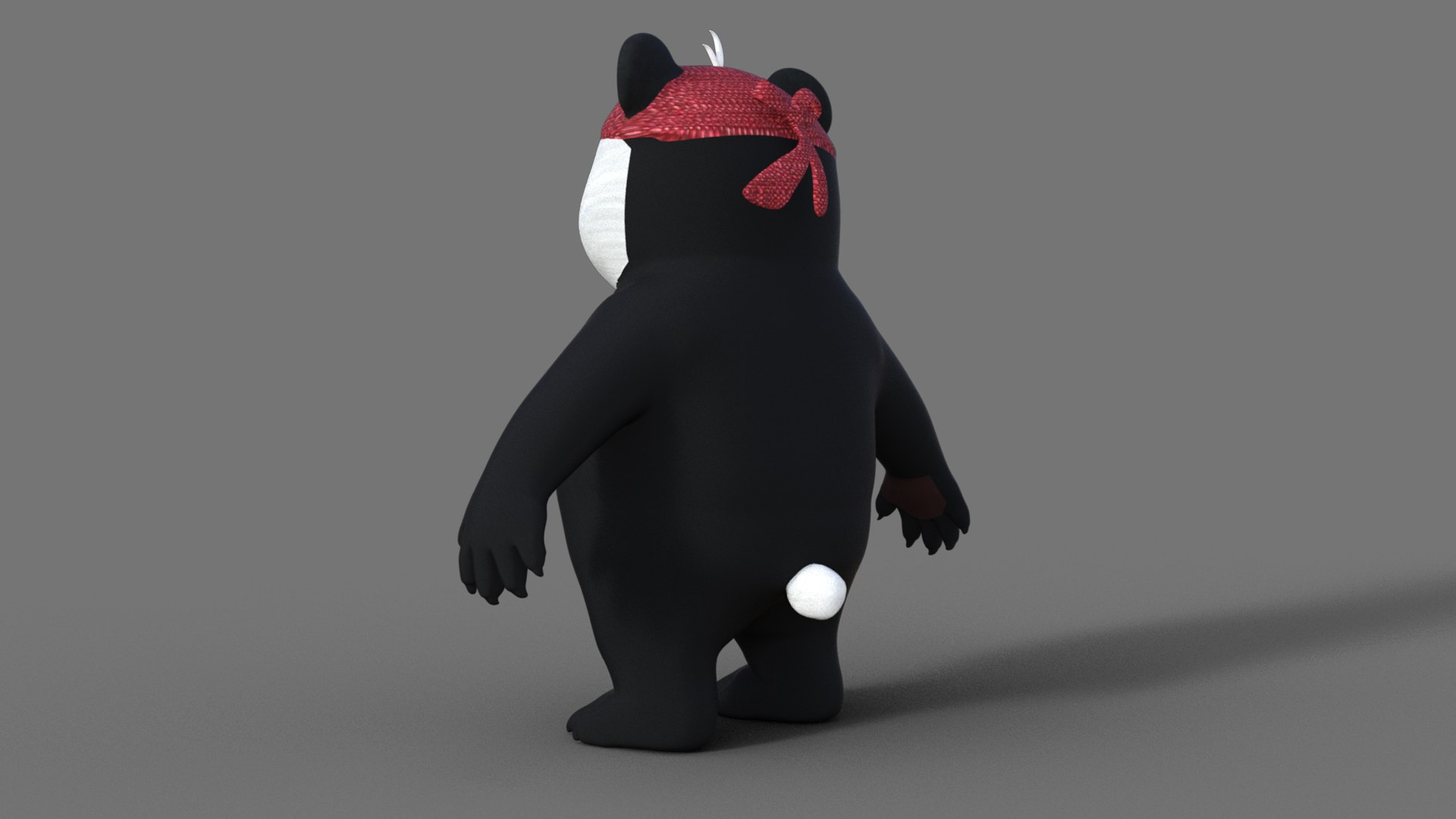 3D 3D Lowpoly Cute Panda Model - TurboSquid 1922488