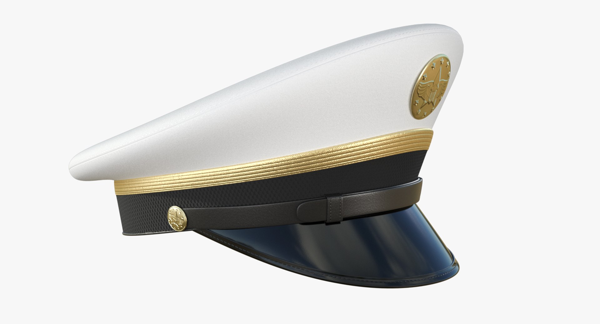 3D model navy officer cap - TurboSquid 1447164