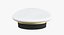 3D model navy officer cap