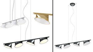 Chandelier Orchid Axolight Rainer Mutsch