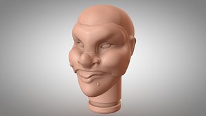 Brighella Head Puppet