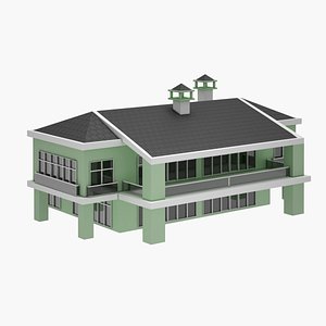 3D model Special Villa 08