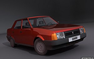 Fiat (Tofas) Sahin/Regata 3D Model