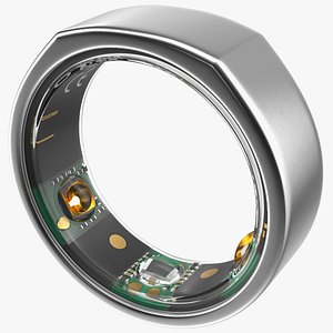 Oura Ring Chrome model