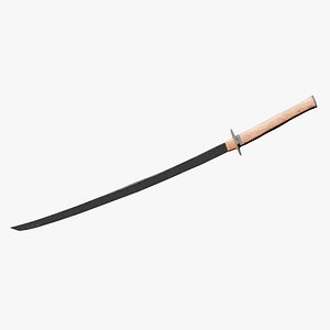 Free 3d Sword Models Turbosquid - roblox katana mesh