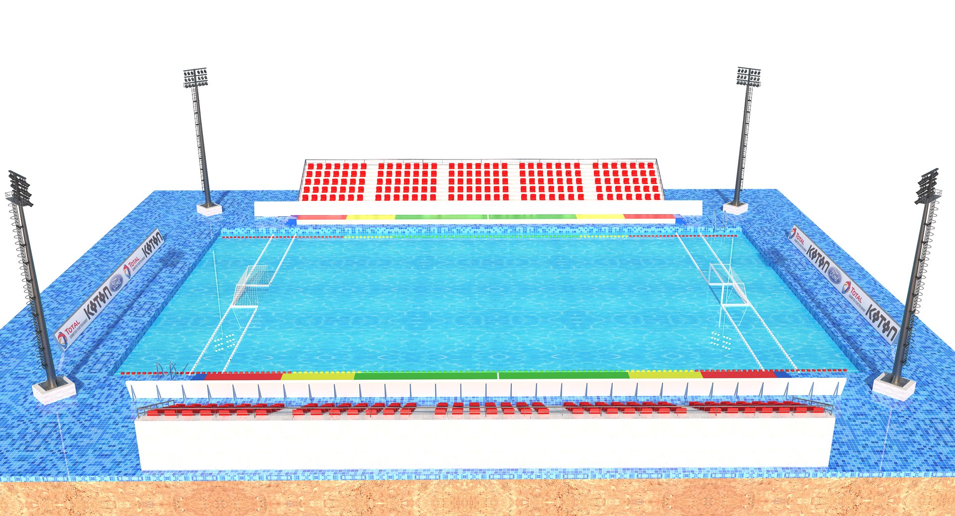 3D Swimming Pool Olympics - TurboSquid 1234966