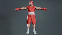 Realistic Boxing Fighter - Rigged