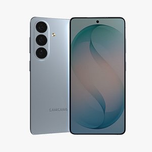 3D Samsung Galaxy S26 Sky Blue model