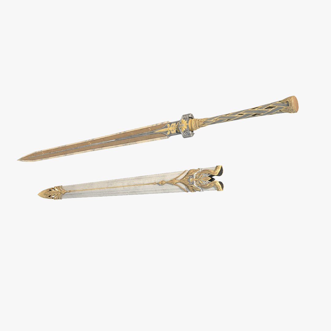 Divine Power Sword 3D model - TurboSquid 2102796