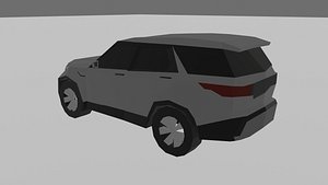 Land Rover Discovery 5 - LowPoly