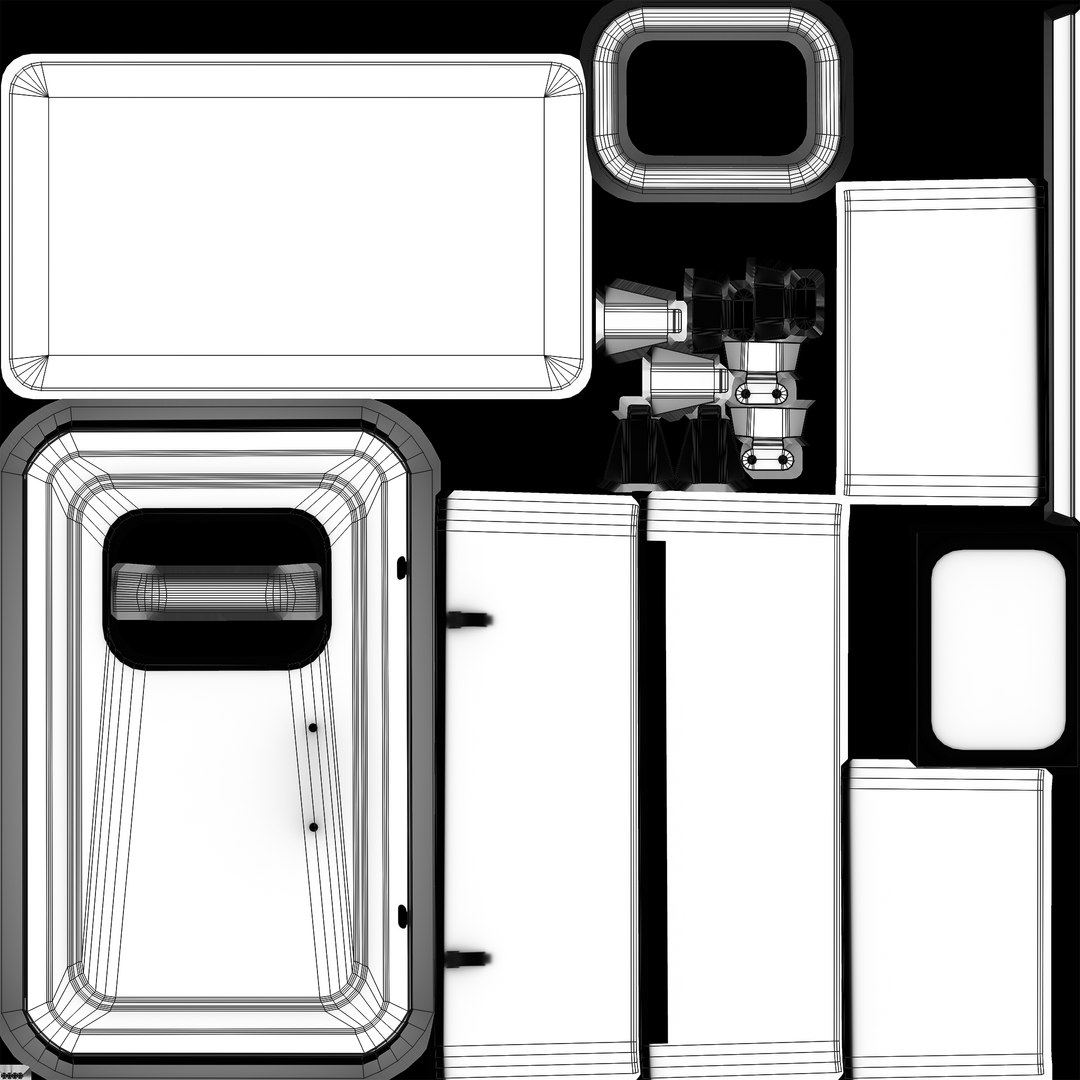 Fire Box Model - TurboSquid 2397628