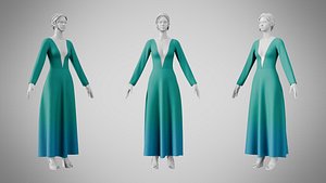 Dress 35 Pine Green