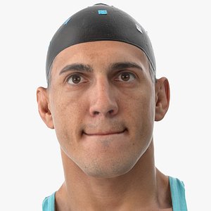 mike human head lip 3D model
