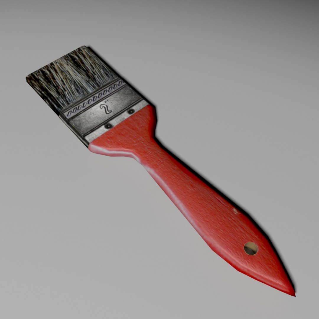 3ds paintbrush brush paint