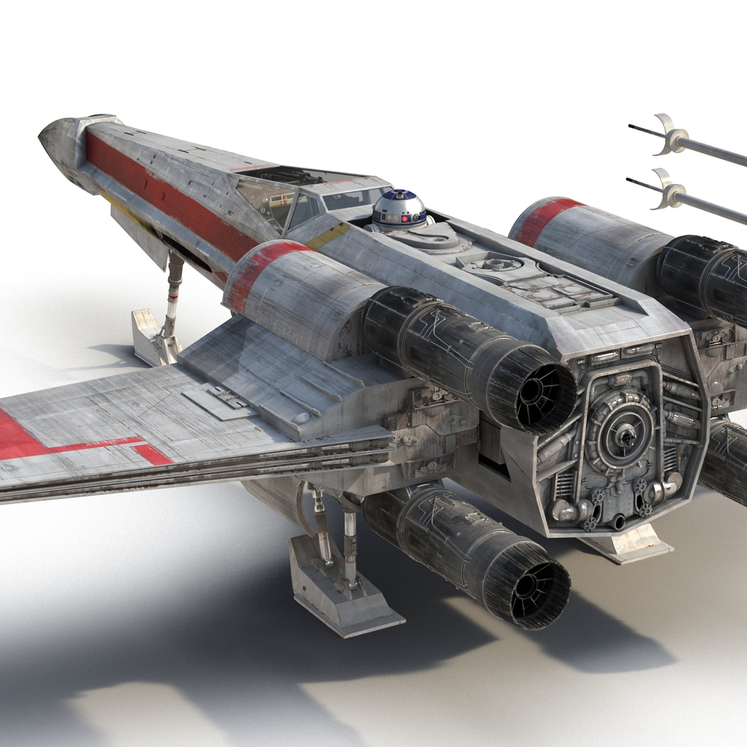 3dsmax star wars x wing