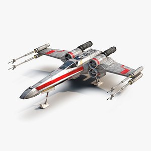 Star Wars X-Wing Starfighter and R2D2 Red 2