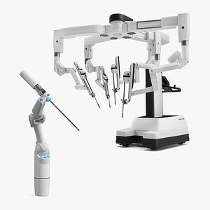Rigged Surgical Robots Collection
