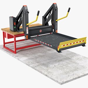ricon linear wheelchair lift 3D