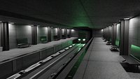 metro station