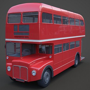 Double Decker Bus 3D model