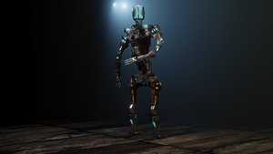 Sci-fi Guard Walking Robot XYZY0506