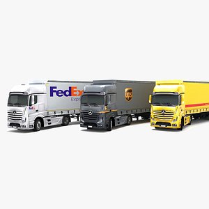 Mercedes Benz Actros DHL UPS FedEx