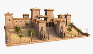 Alexandria Gate temple 3D