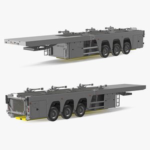 Concrete Panel Semi Trailer Empty