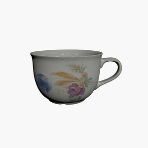 3D Flower Cup 3D Scan