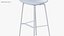 Высокий табурет Hal Red - Modern PBR Stool