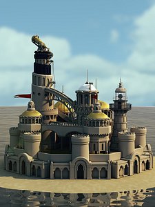 castle 3D model