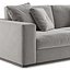 Minotti Hamilton Modern Sectional Sofa with Chaise and Cushions
