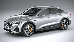 3D audi e-tron sportback