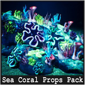 Coral Props  40 Assets