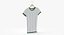 Female Crew Neck Hanging White and Green 02