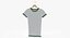 Female Crew Neck Hanging White and Green 02