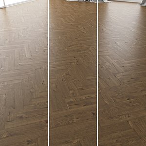 3D parquet oak estate new model