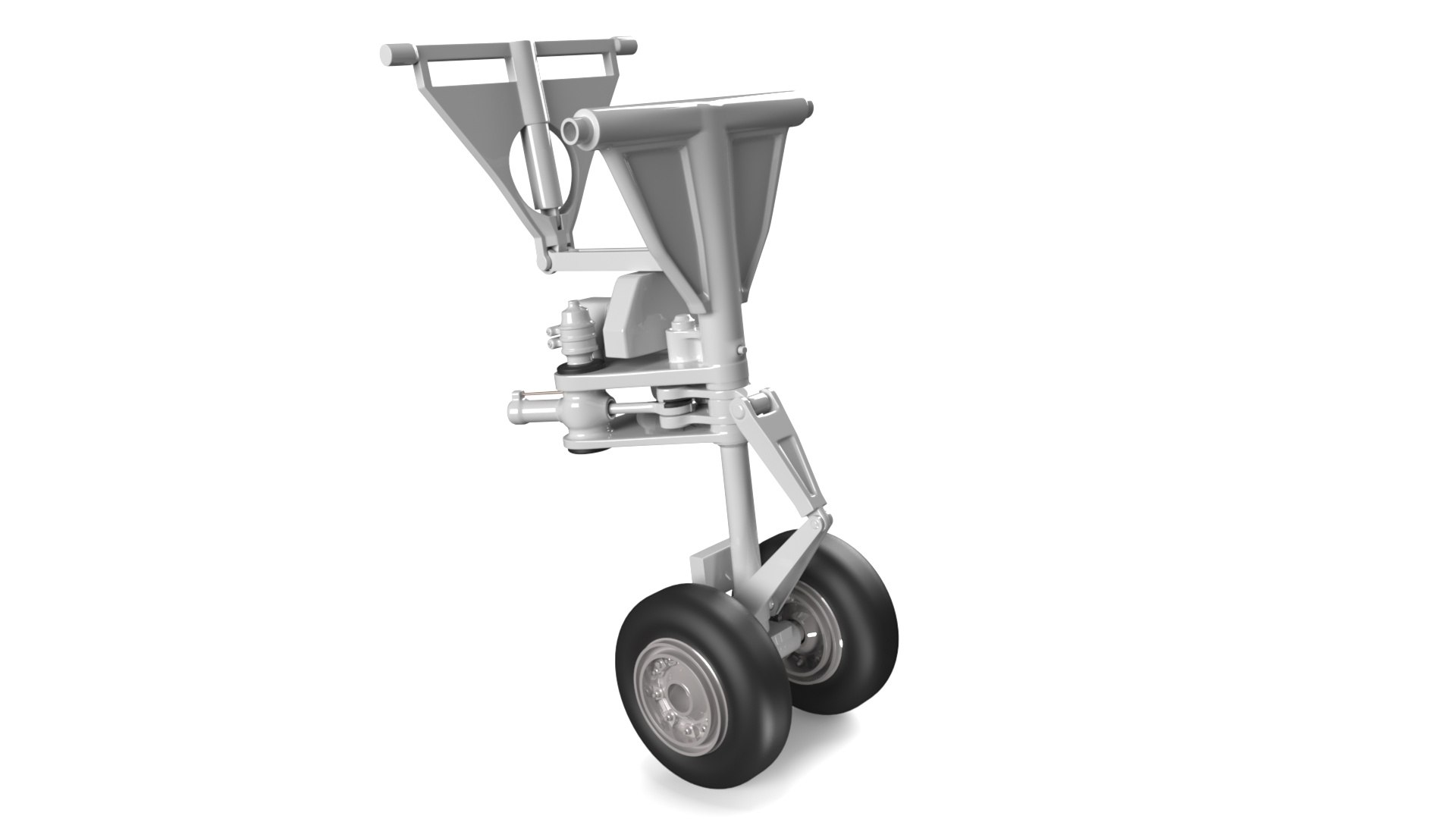 Aircraft Landing Gear 3D model preview