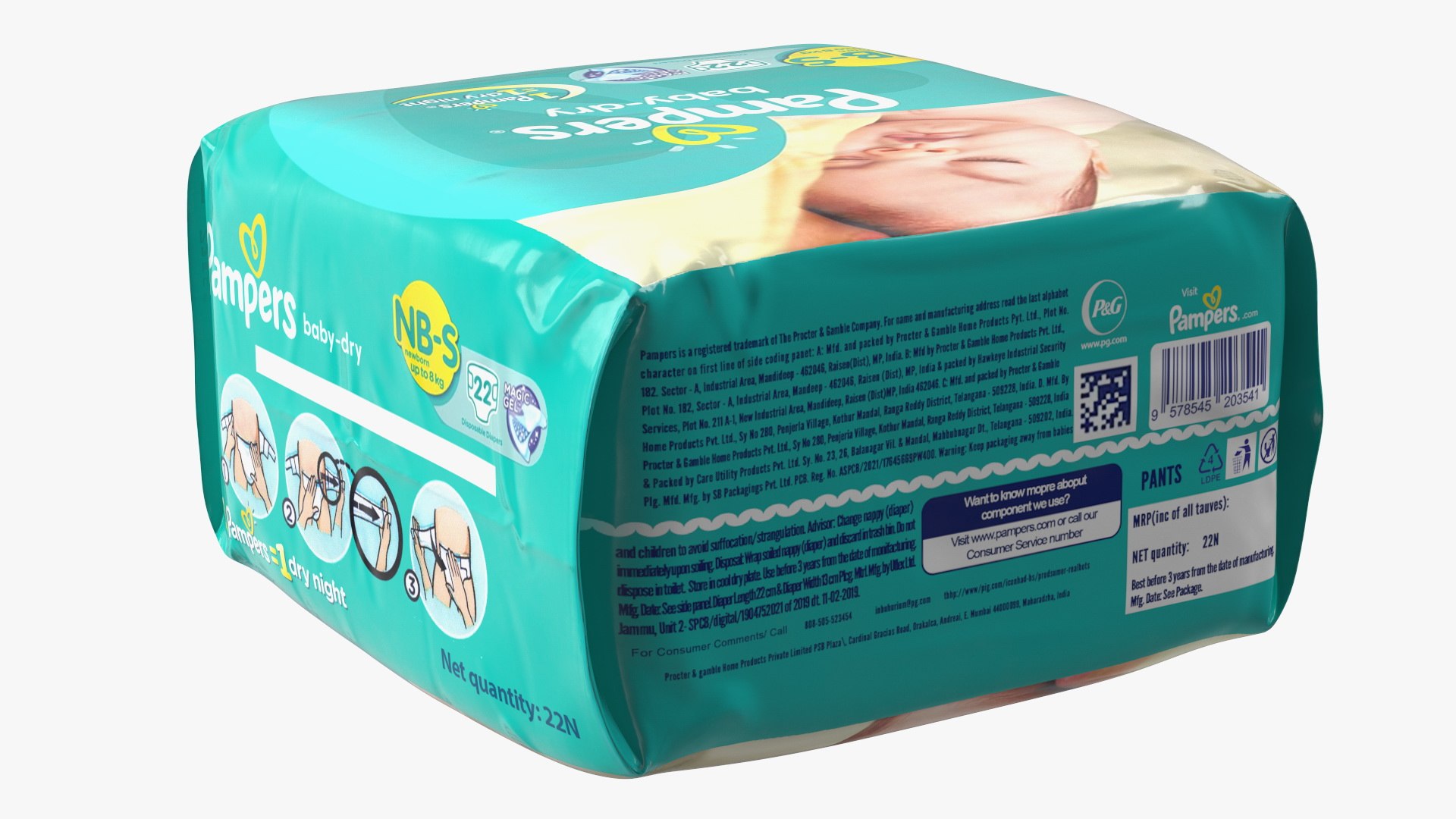 Pampers Baby Dry Diapers Package 3D model https://p.turbosquid.com/ts-thumb/gi/Pa9NBS/Kt/pampersbabydrydiaperspackagemb3dmodel010/jpg/1702351860/1920x1080/fit_q87/5a2d4b6916e2ce747378c8e272dc5f8425ed45e3/pampersbabydrydiaperspackagemb3dmodel010.jpg