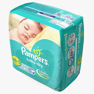 Pampers Baby Dry Diapers Package